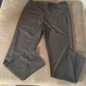 Men’s Black Formal Flat Fronted Dress Pants Size 36 (L) NWOT